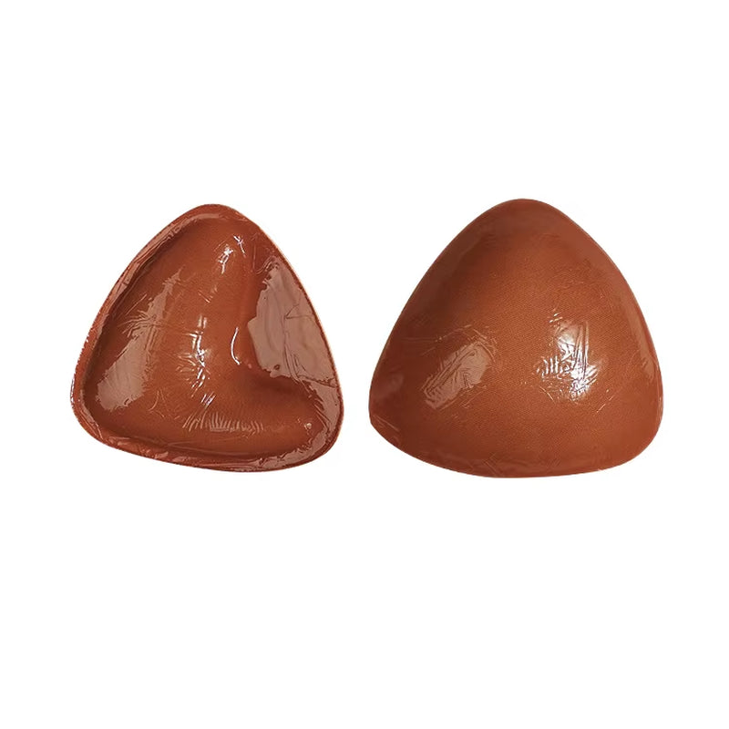 Women Triangle Nipple Cover Sticker Boost Inserts Bra Lift up Bra Pads Adhesive Cup Chest Patch Breast Invisible Bra Bikini Pad